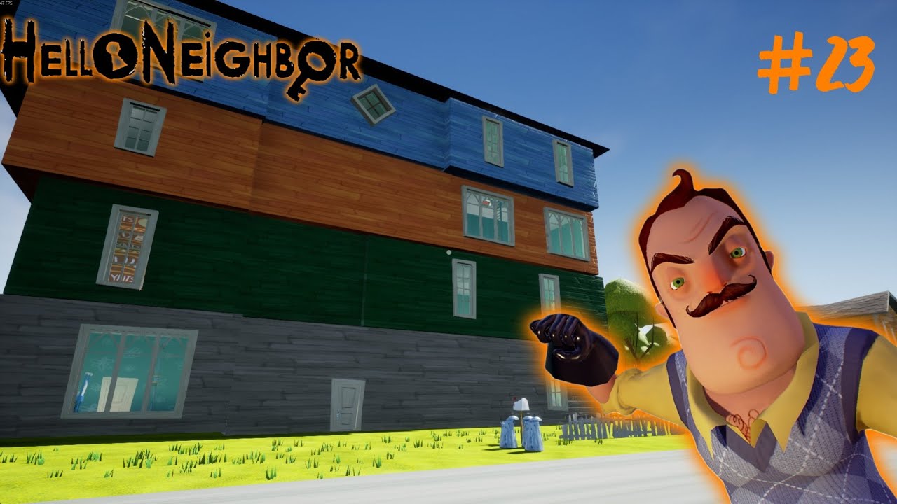 ПРОХОЖДЕНИЕ МОДА The 4 floor ⊳ Hello Neighbor mod kit #23