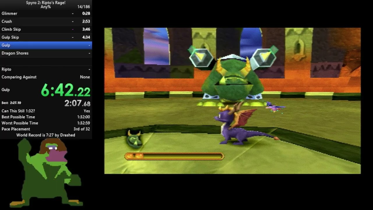 Spyro 2 - Any% PB (11:41)