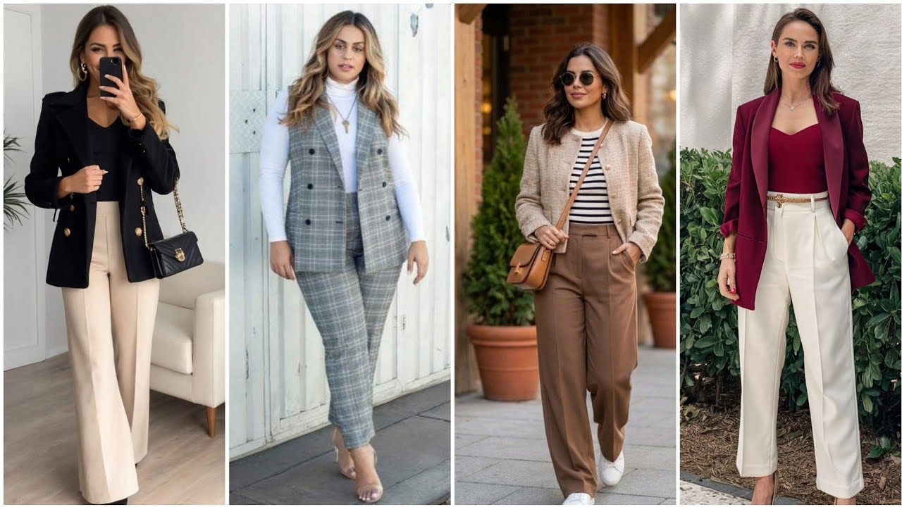 Best Fashion Trends II Most Beautiful and Trendy Outfits for Ladies II Office Outfits for Women