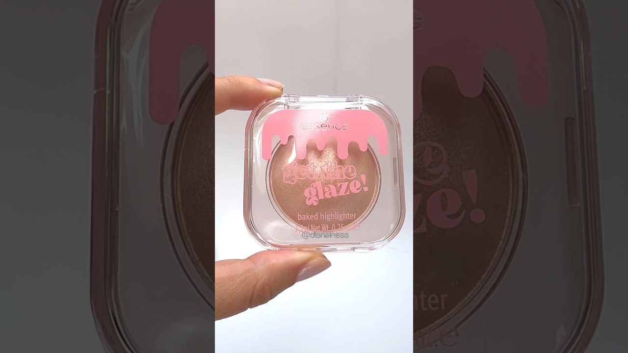 ESSENCE Highlighter✨Get the Glaze LE #shortsbeauty
