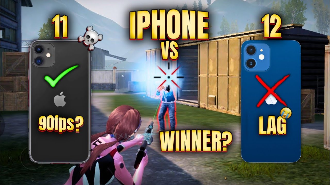 I phone 11 Vs I phone 12 🔥🥵 | I phone 11 vs I phone pubg test 2025 | comparison.