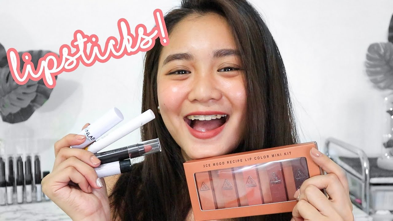 My TOP 5 LIPSTICKS! (MURA, long-lasting at madaling mahanap)