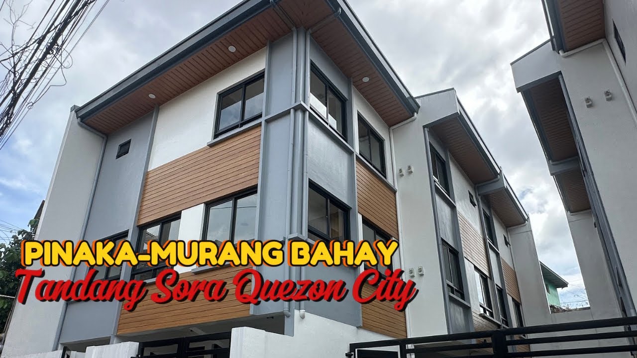 PINAKA-MURANG TOWNHOUSE IN TANDANG SORA | 3 Storey Townhouse with 2 Car Garage