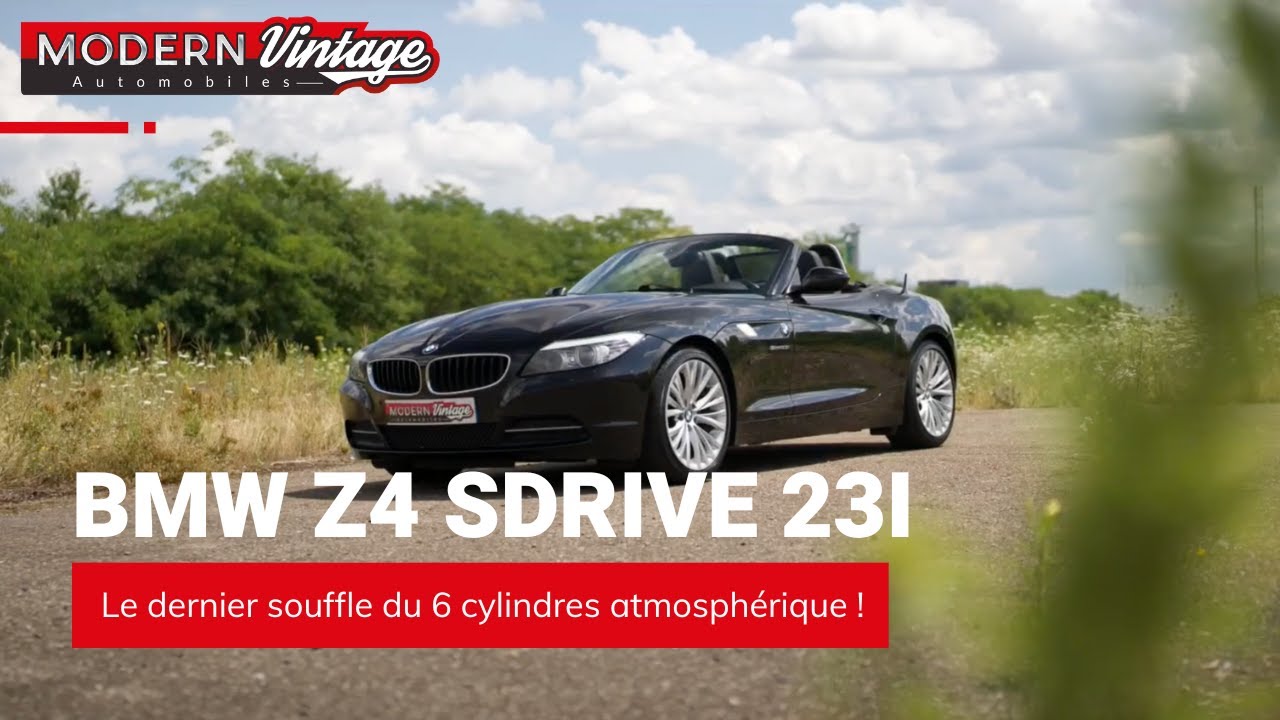 BMW Z4 sDrive 23i 204cv / Le dernier souffle du 6 cylindres atmosphérique !