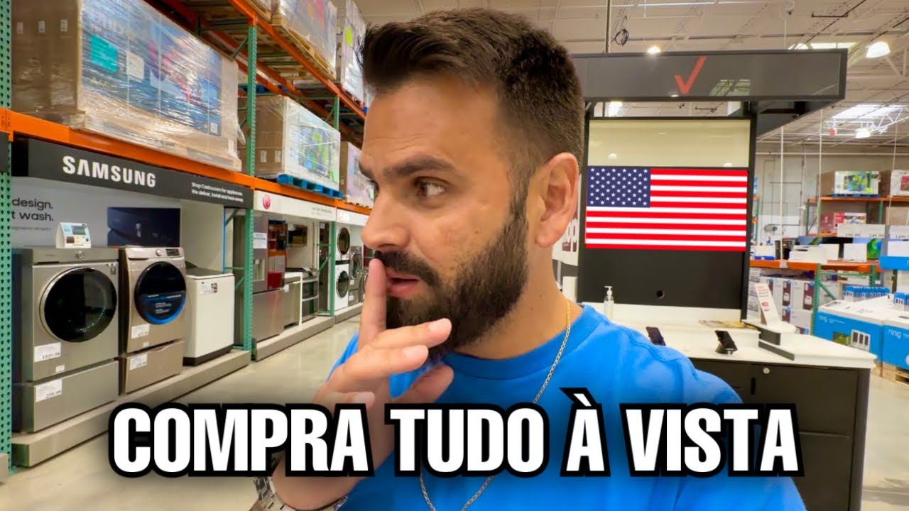 PODER DE COMPRA ABSURDO NOS EUA - TUDO DE CASA NOVO E PAGO NA HORA