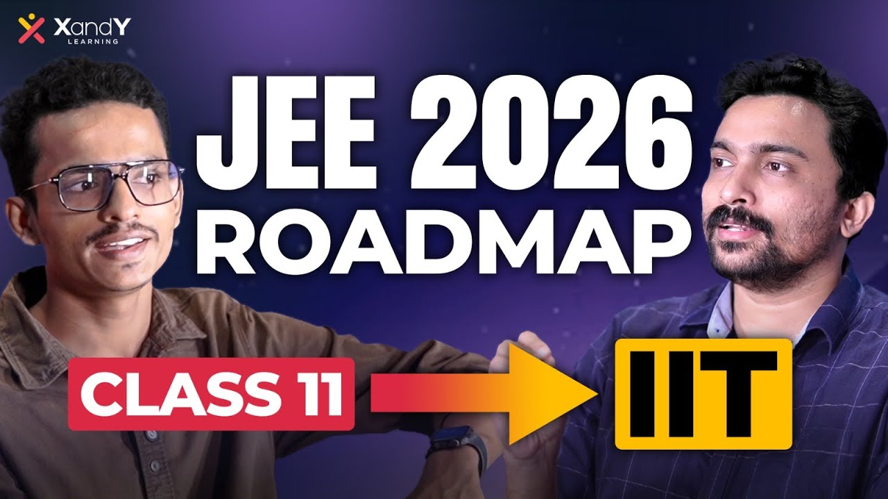 Ultimate Roadmap for JEE 2026 Aspirants: How to Prepare and Succeed? #iitian #jeestrategies