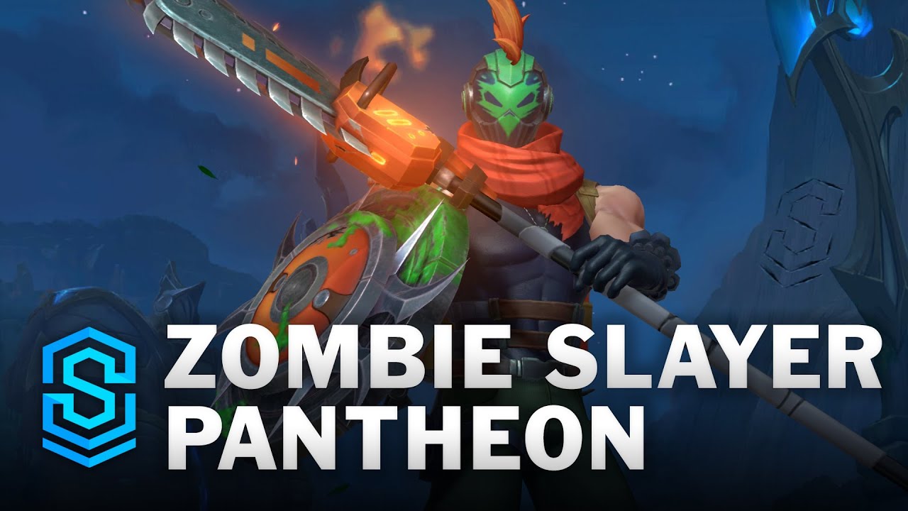 Zombie Slayer Pantheon Wild Rift Skin Spotlight