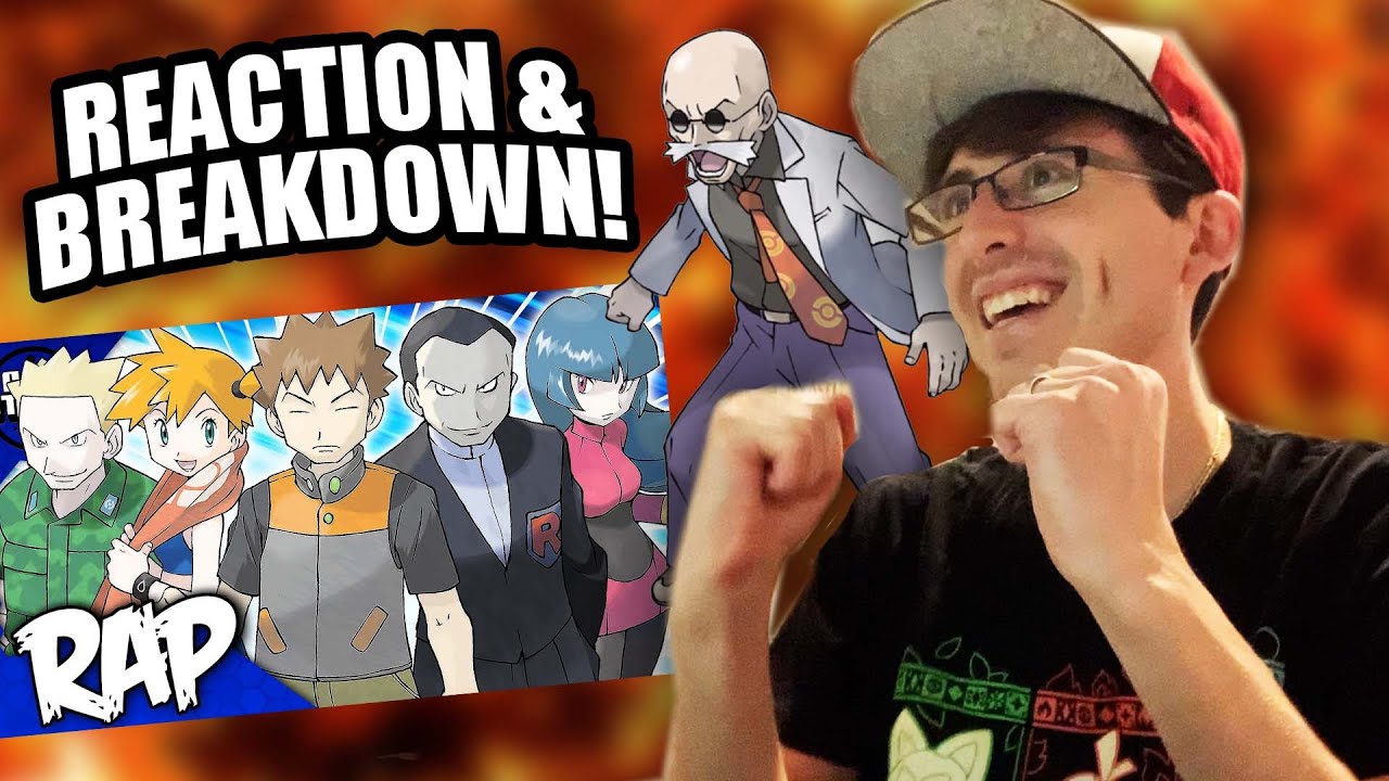 POKEMON GYM LEADER RAP CYPHER [Reaction and Breakdown] Cam Steady ft. Mat4yo
