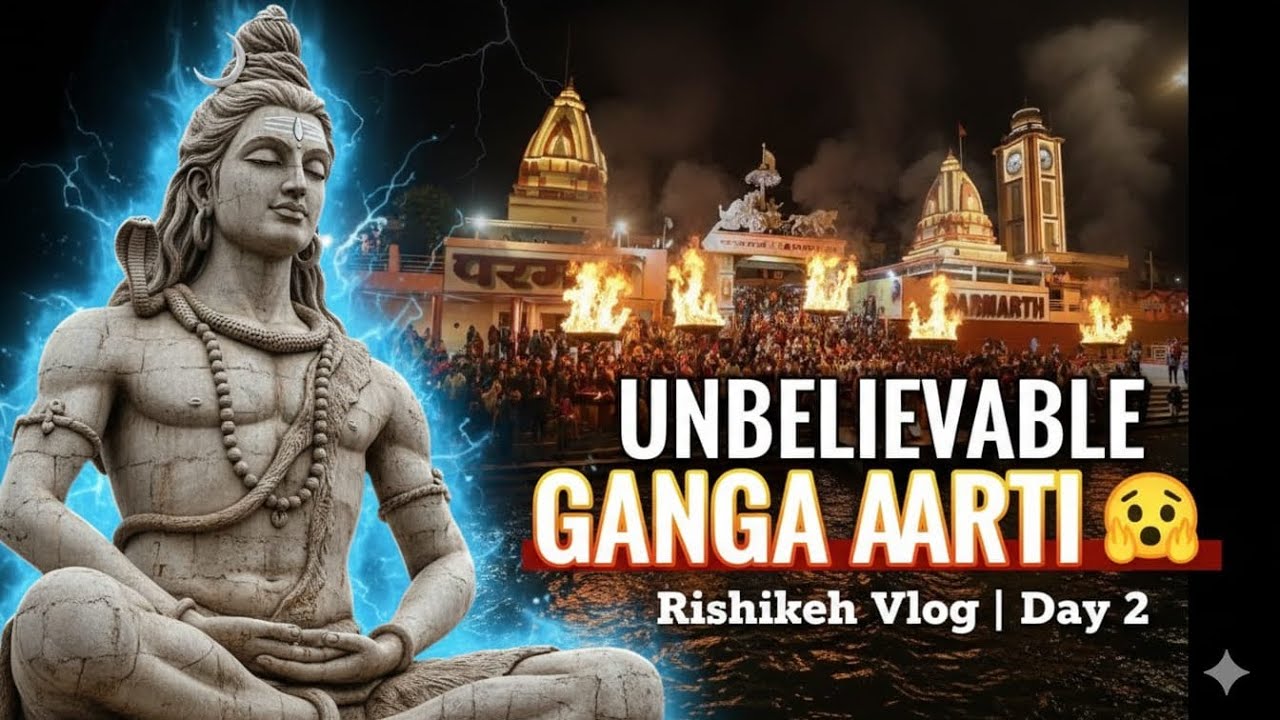 Rishikesh Day 2 #gangaaarti #rishikesh #ganga 