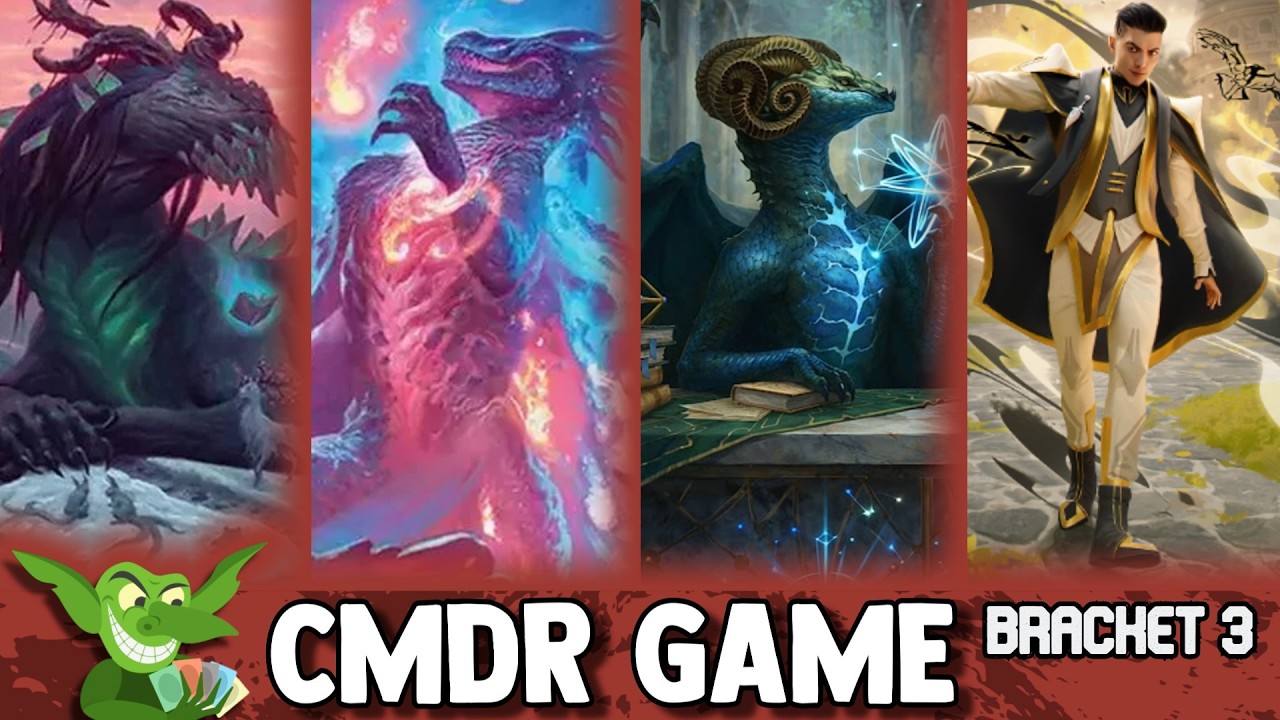 Witherbloom VS Prismari VS Quandrix VS Killian Secrets of Strixhaven Commander Gameplay