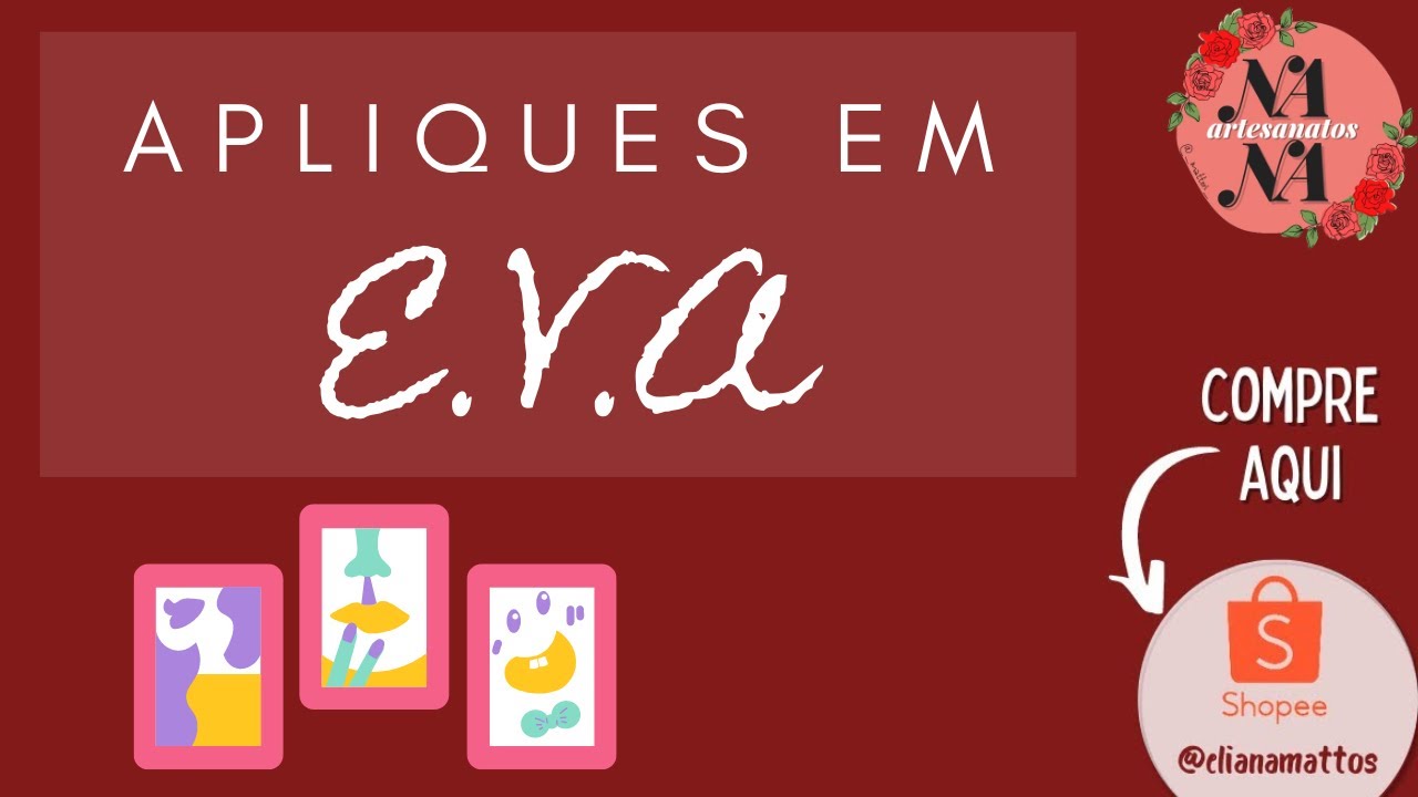 APLIQUES EM E.V.A (DIVERSOS 3) - DECORA&Ccedil;&Atilde;O #41 | NANARTESANATOS