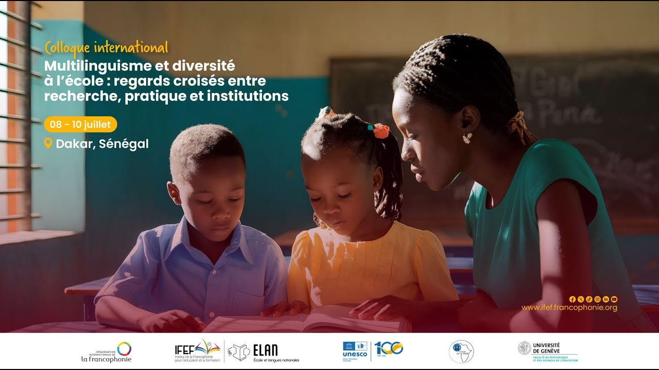 Jour 3 - Colloque international « Multilinguisme et diversité à l’école »