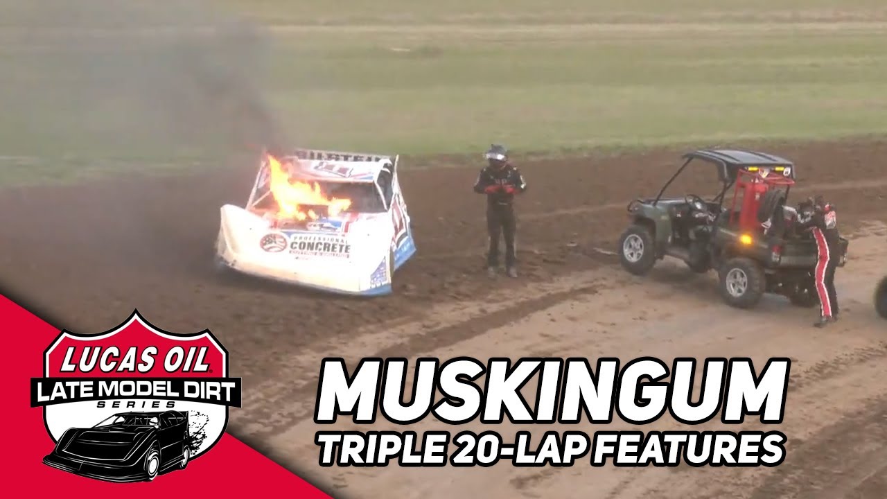 Triple Features | 2023 Lucas Oil Late Models Friday at Muskingum County Speedway