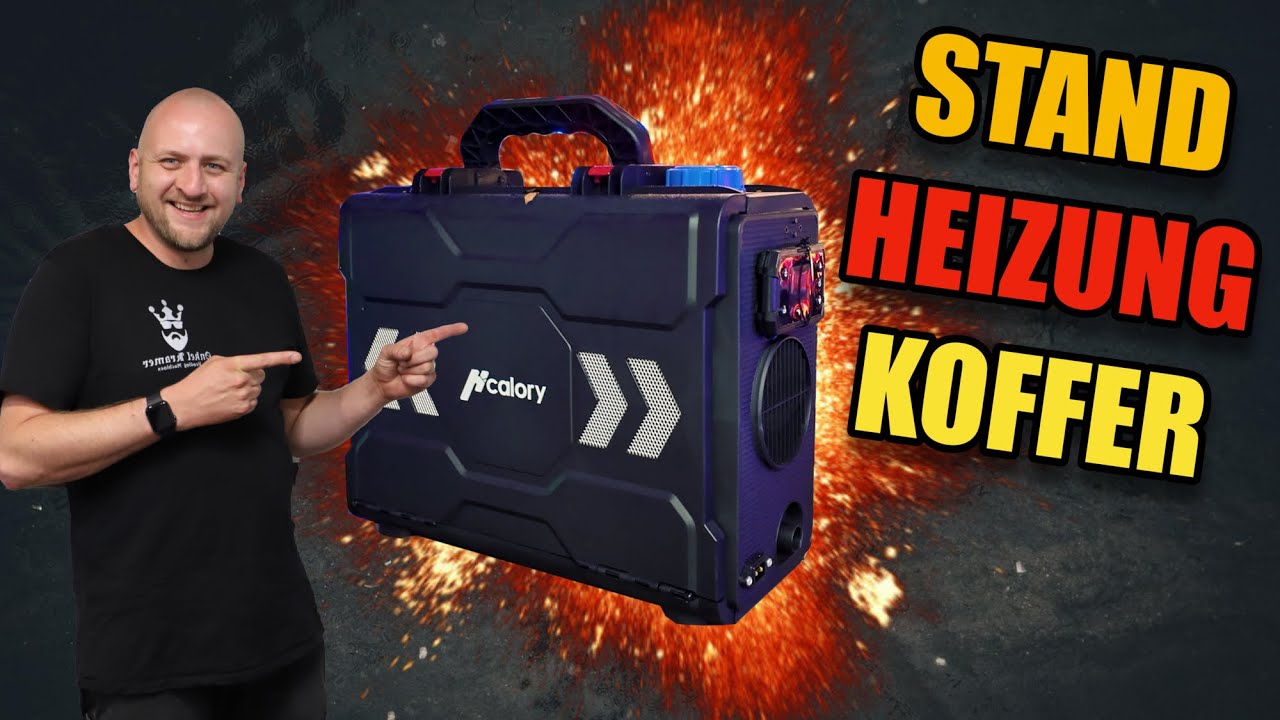 Werkstatt heizen mit der Toolbox 2S Dieselheizung im Koffer – leise, effizient  mobil! Installation