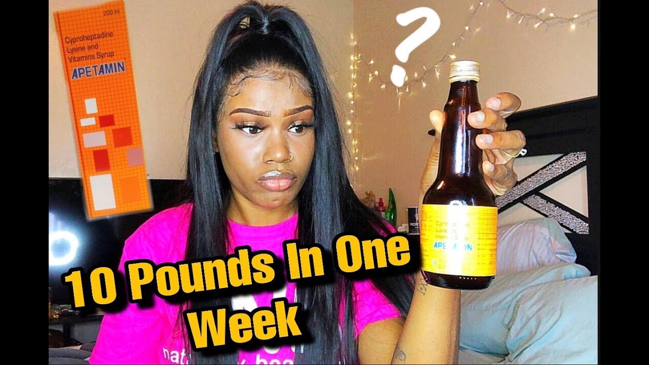 Gained 10 Pounds In 1 Week With APETAMIN  |Beginning My Journey| ft Julia Hair
