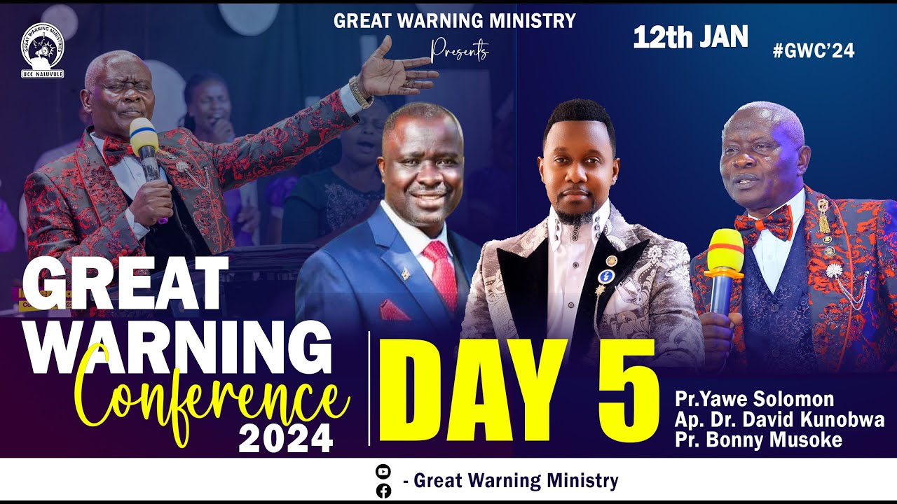 THE ANNUAL GREAT WARNING CONFERENCE 2024 - DAY 5