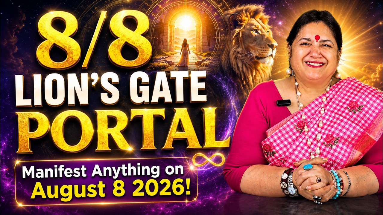 8/8 Lion's Gate Portal 2026: Do These 8 Things Before It's Too Late!