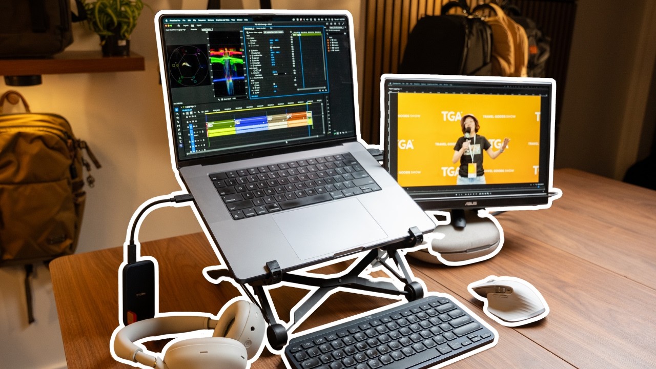 My Travel Workstation: EDC, Ergonomics, What's in My Bag for Digital Nomad?