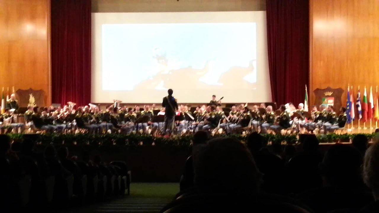 IL Re Leone. Banda musicale della Guardia Di Finanza. l' Aquila 25/06/2014