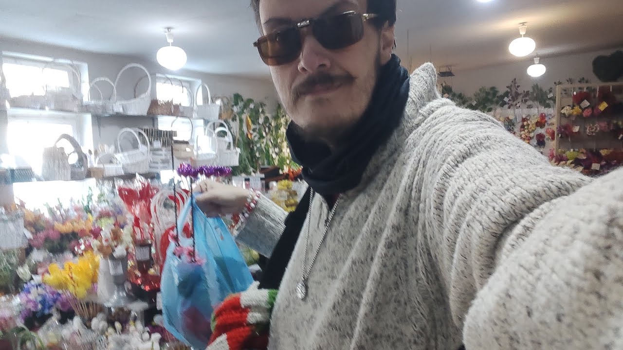 Tomoden Vlog - Zakupy w hurtowni florystycznej 
