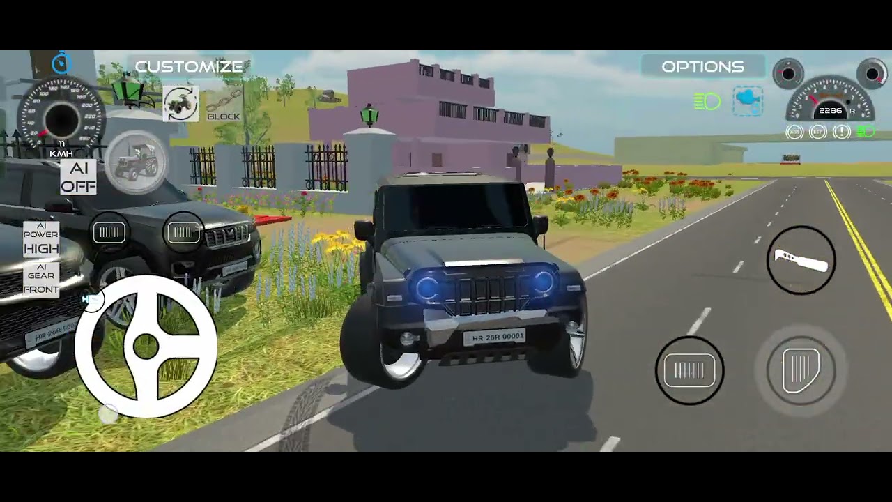 Indian car simulator 3d off-Roading gameplay video #ytshorts #gaming #Crowngameryt220 #trendinggame