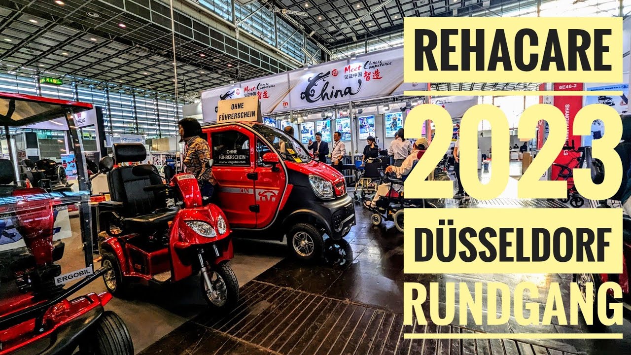 D&uuml;sseldorf - Rehacare 2023 - der gro&szlig;e Rundgang 4K