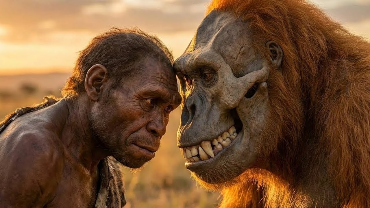 Millions of Years Ago: The Gigantopithecus That Changed Human Fear
