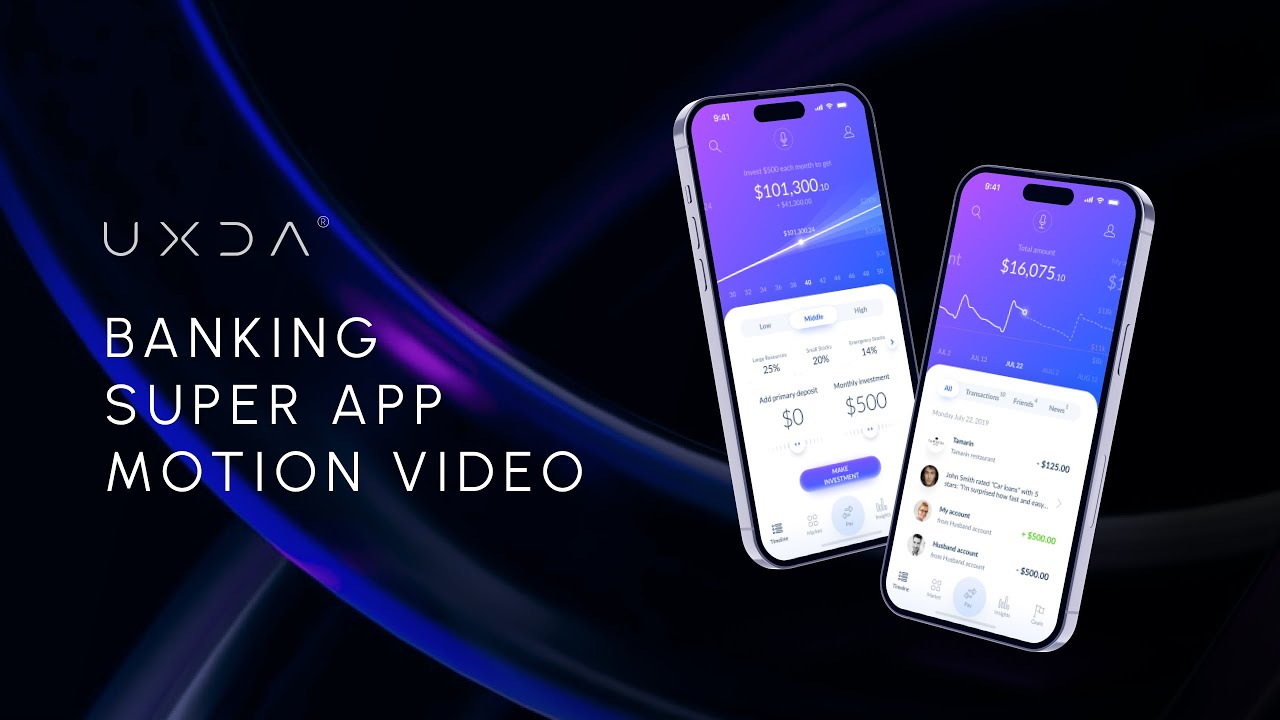 Fintech Trends: Mobile Banking Super App UX Design by UXDA