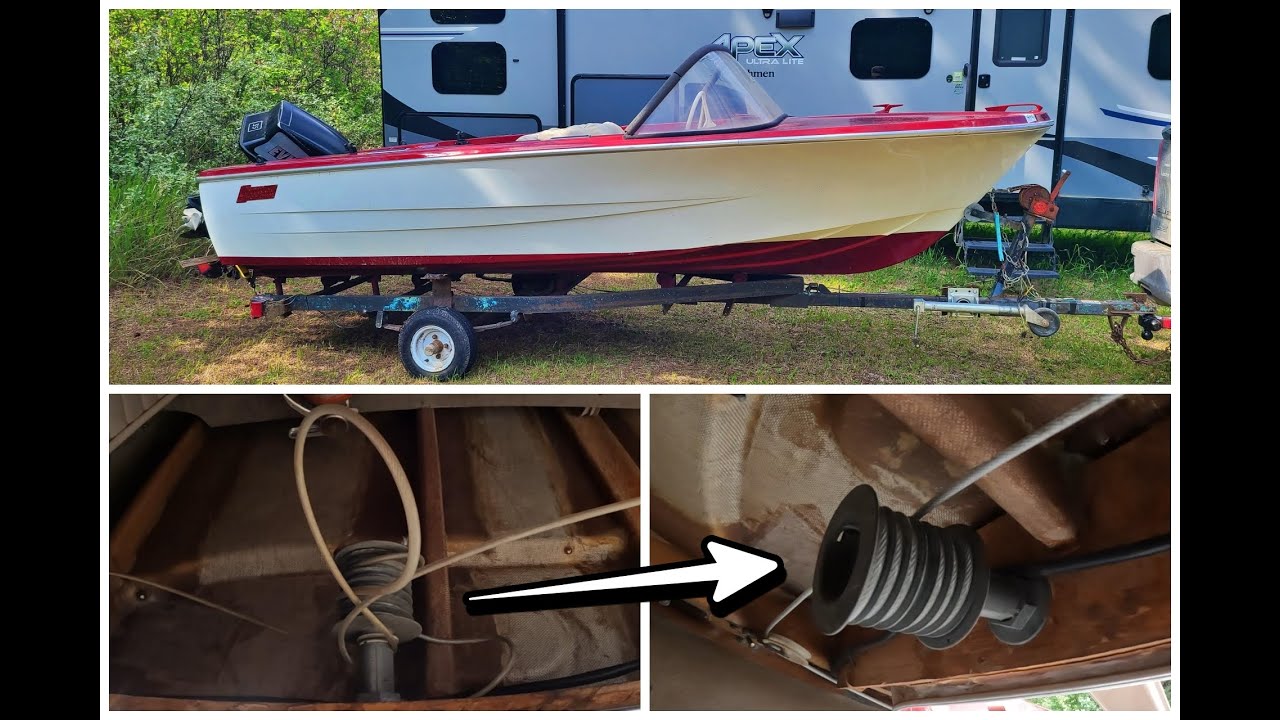 Fixing Drum and Cable Steering - Boat Restoration