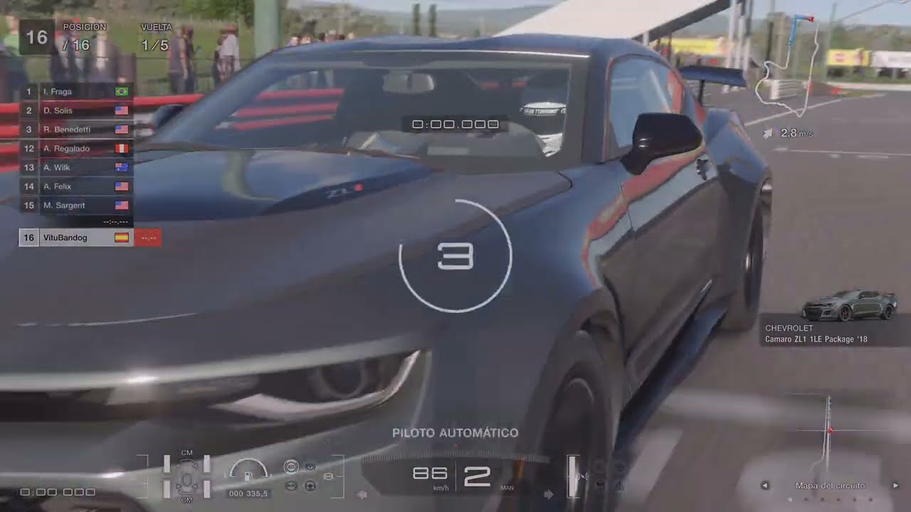 Gran Turismo 7 Camaro ZL1