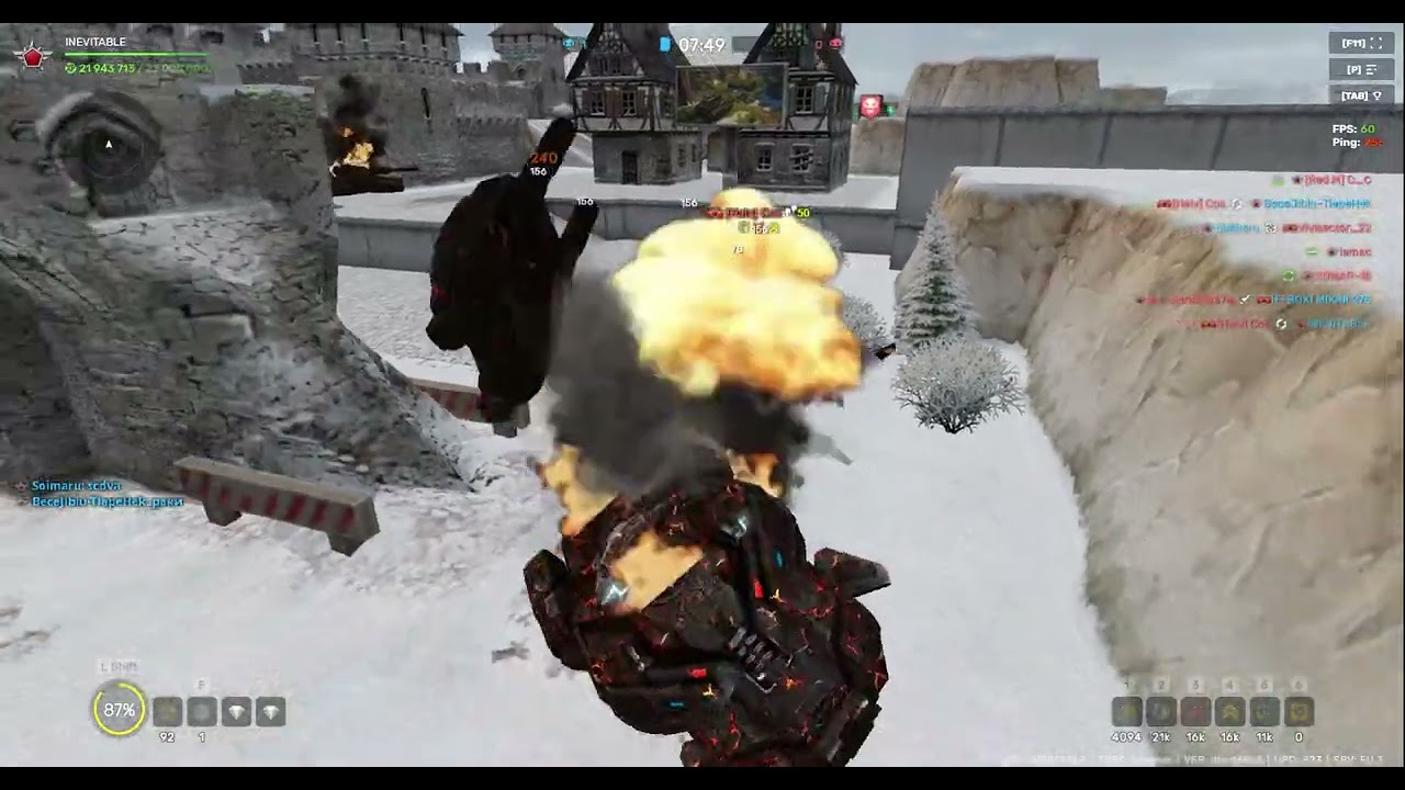 Tanki Online - 2 CLANMATES CHANGED And Took PROTECTION On BRUTUS! But RUN When I Change LOL!