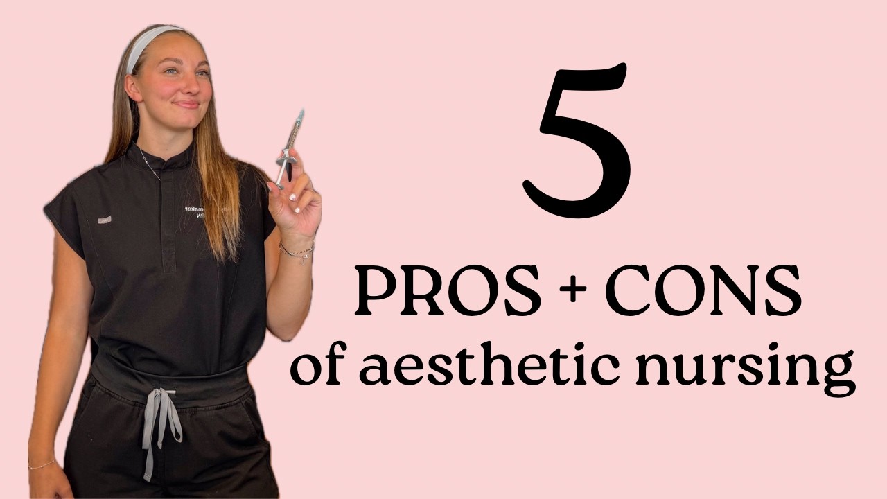 what it is REALLY like being an aesthetic nurse (pros & cons) 🩺💉🩷