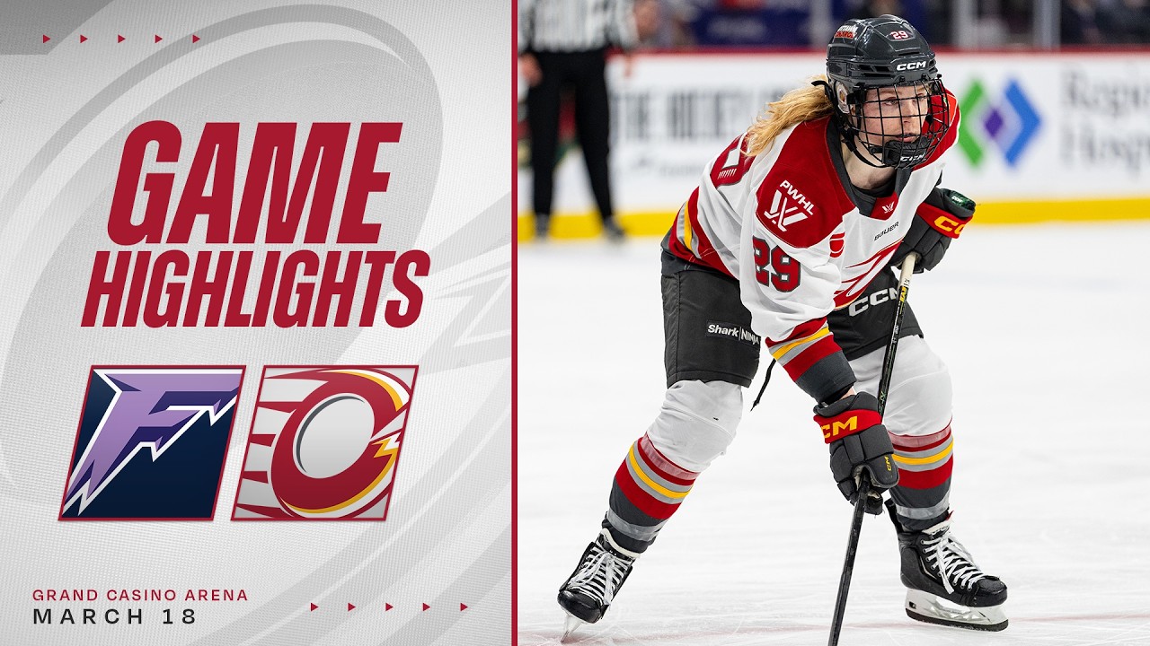 PWHL Highlights | Ottawa Charge at Minnesota Frost | Mar 18, 2026
