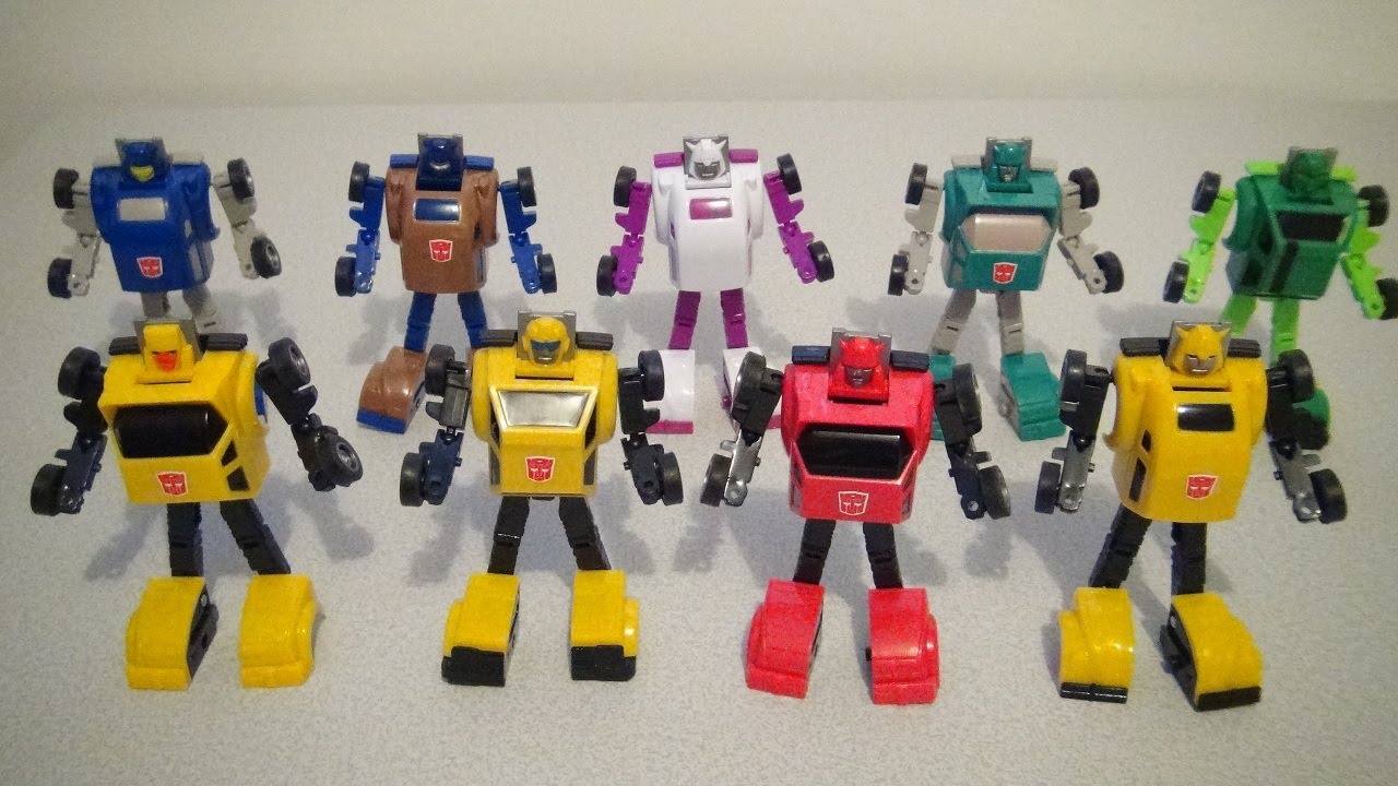 TRANSFORMERS MINIBOT COLLECTION IMPOSSIBLE TOYS VIDEO REVIEW
