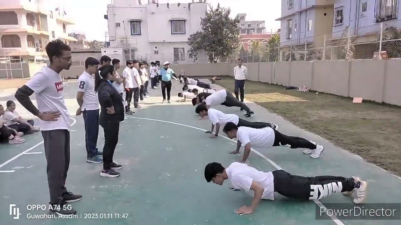 Physical education practical class 12... physical fitness test and viva..