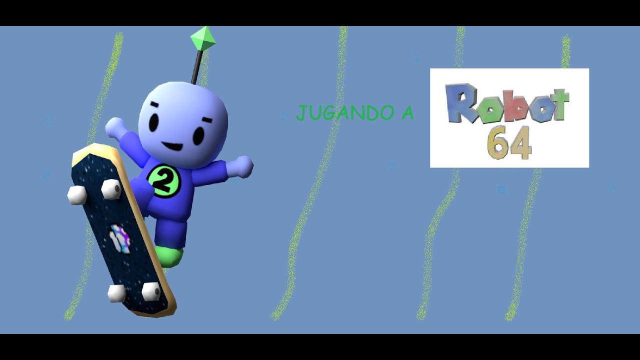 un pedazo de speedrun de robot 64