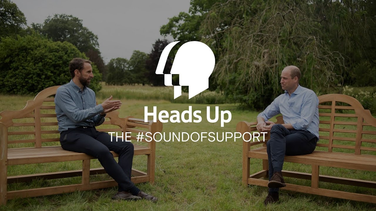The Duke of Cambridge and Gareth Southgate talk mental health and football | Heads Up