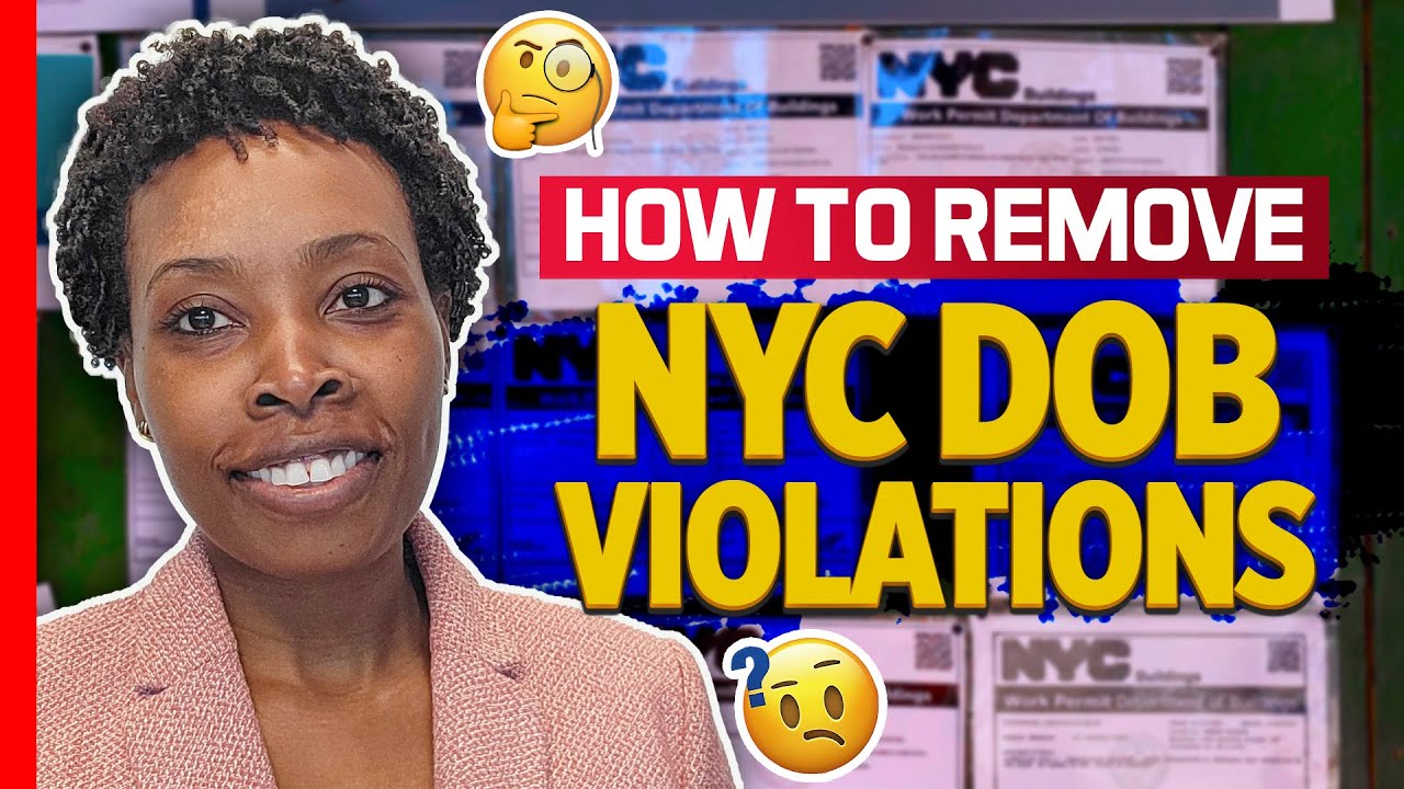 How to remove a NYC DOB violation