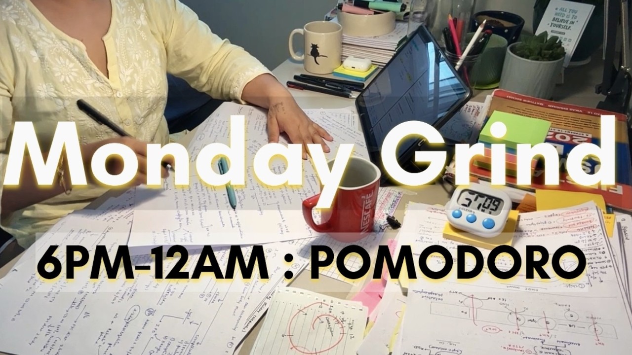 Work in Silence : MONDAY LIVE | BROWN NOISE [high focus], No Talking, Accountability  { DAY 84}