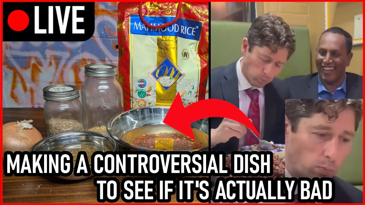 [LIVE] Cooking this Controversial African Dish to see if its as Bad as this Politician Makes it Look