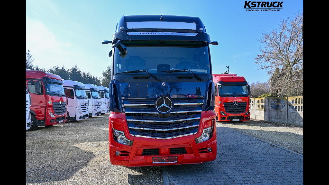 MERCEDES-BENZ ACTROS 2553 MP5 – CHŁODNIA 18 PALET 447kkm 2021