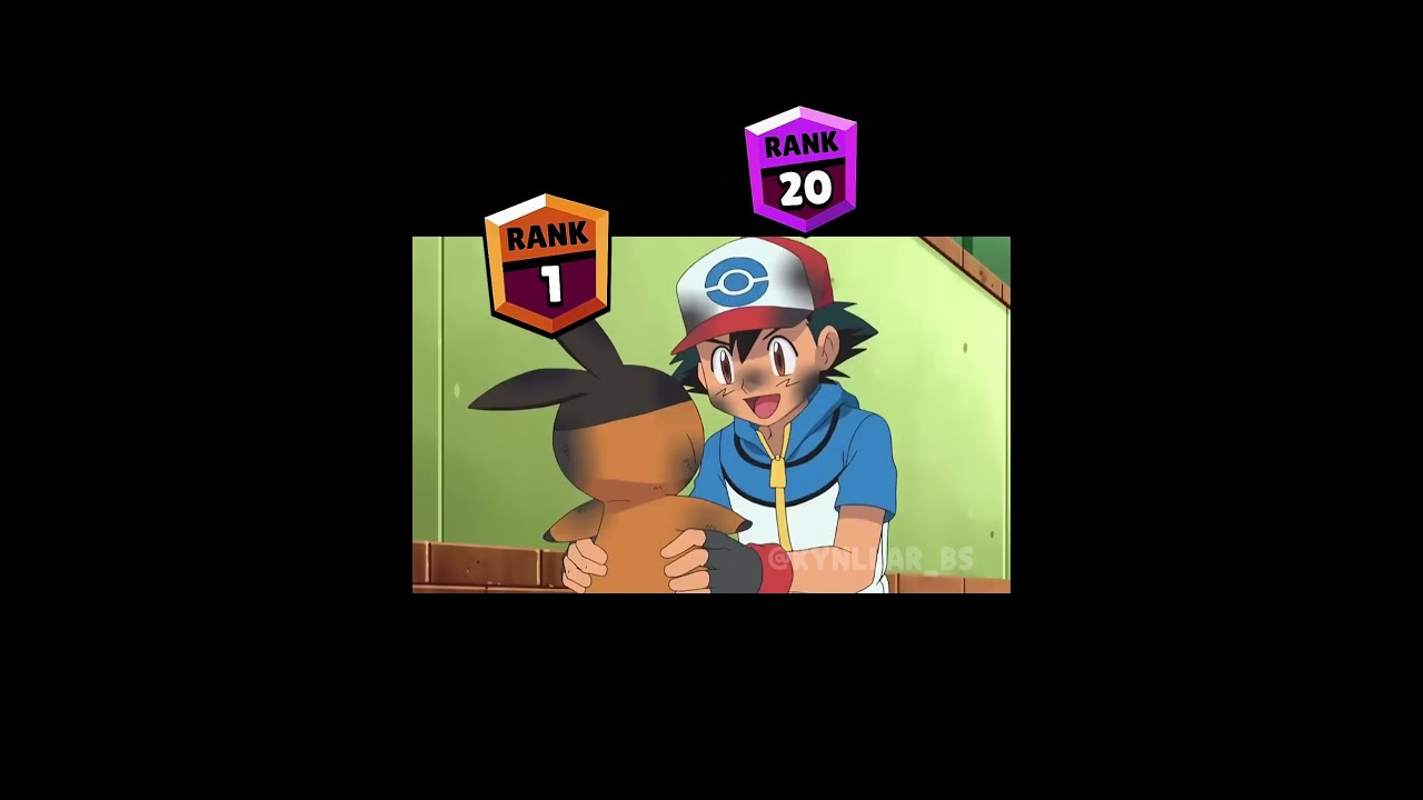 Tepig Rank-Up Brawl Stars x Pokemon #youtubeshorts #pokemon #rankup #shorts #brawlstars #short
