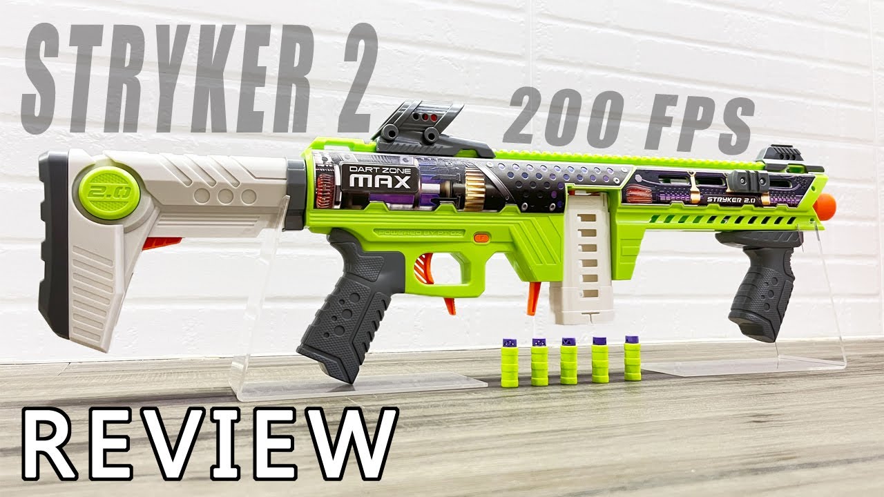 200 FPS Dart Zone Max Stryker 2.0 лучше, чем Nexus Pro X