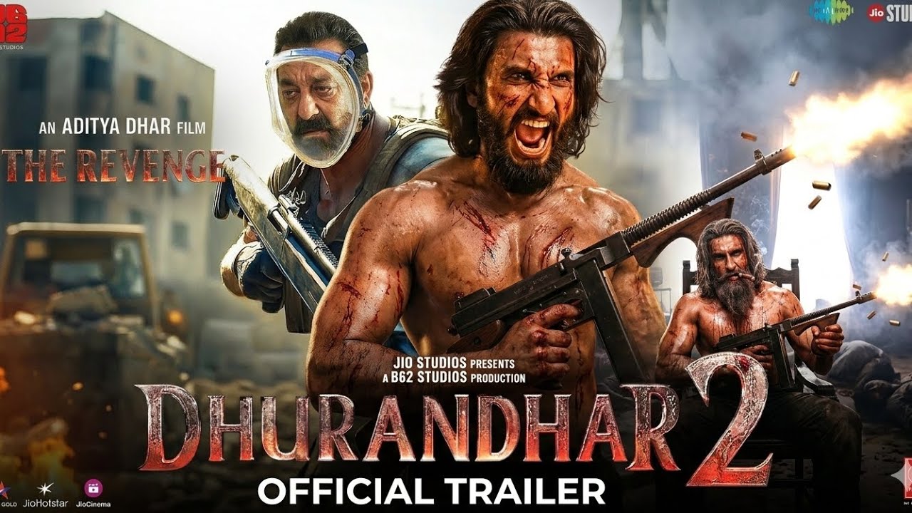 Dhurandhar 2 Official Trailer Dhurandhar 2 Revange  Trailer Ranveer Singh Aditya Dhar Sanjay Dutt 