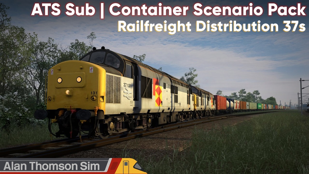 Train Simulator Classic: ATS Sub Container Scenario Pack 4E50 Felixstowe -Leeds