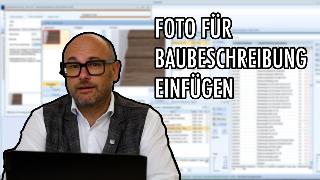 QuickCalc Tutorial: Bilder in die Baubeschreibung einfügen