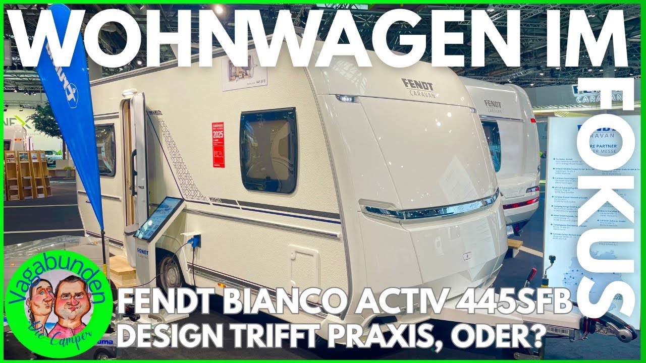 Wohnwagen im Fokus - FENDT Bianco Aktiv 445SFB - Design & Praxis - Hält der FENDT was er verspricht?