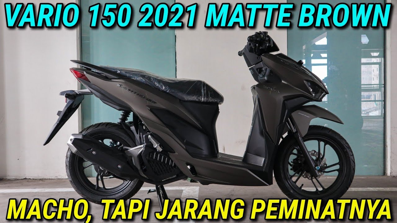 HONDA VARIO 150 MATTE BROWN TERBARU 2021