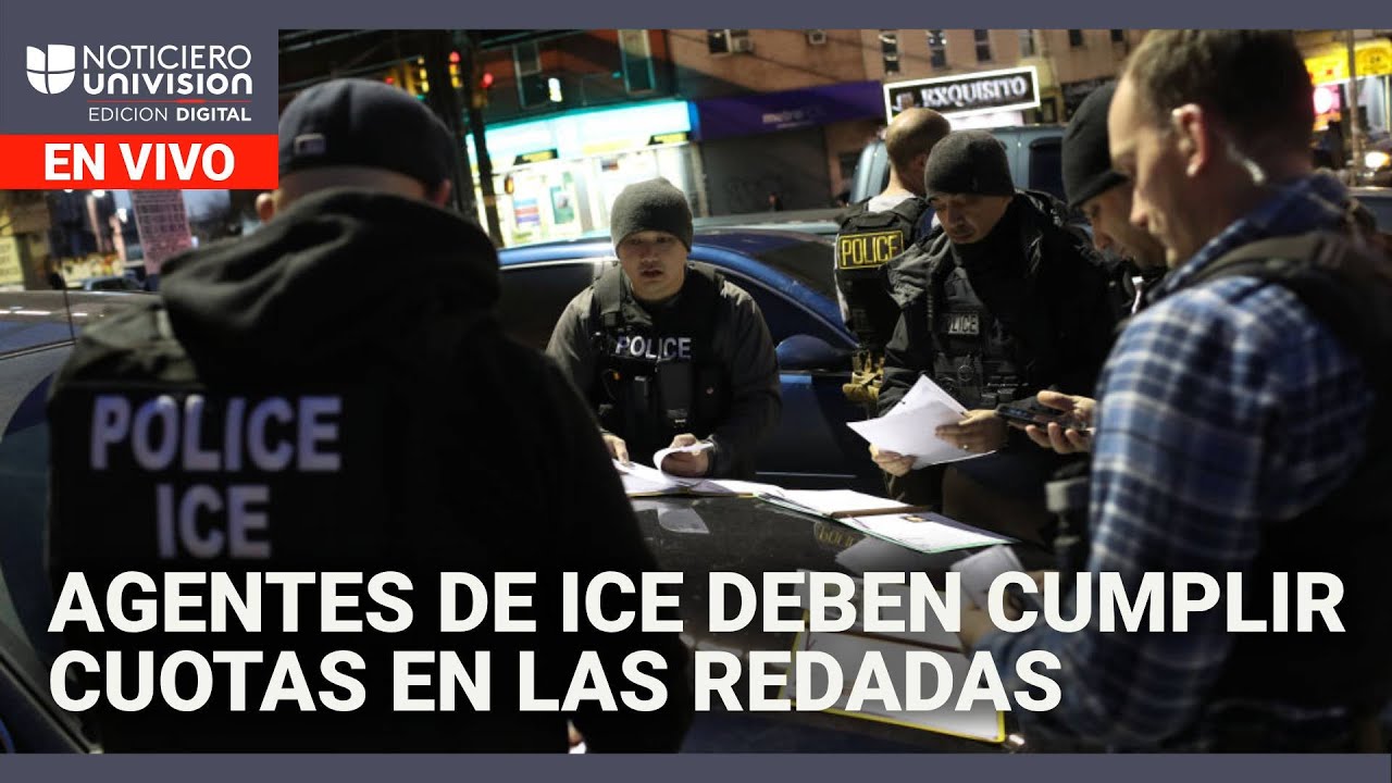 Agentes de ICE deben cumplir cuotas en las redadas Edicion Digital 27 de enero de 2025