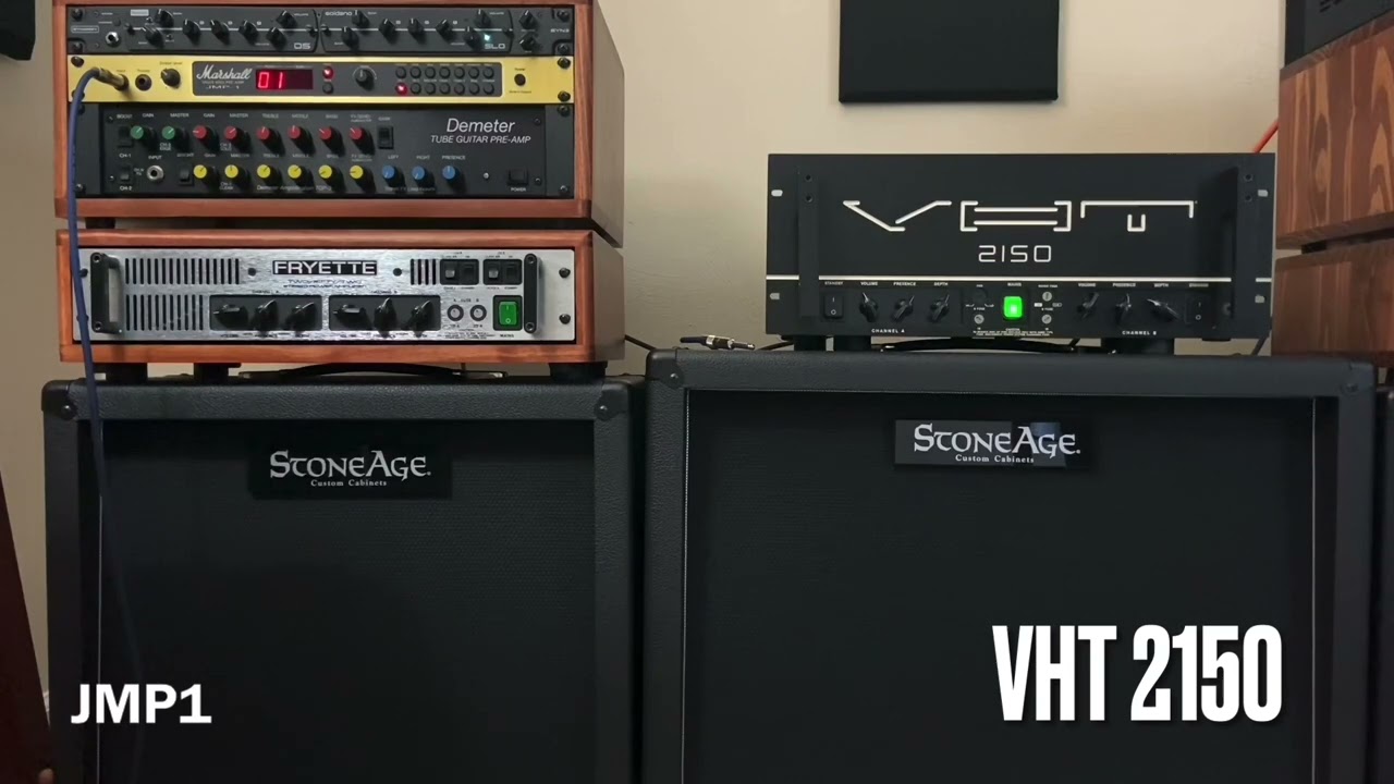 VHT 2150 + Marshall JMP-1 Preamp